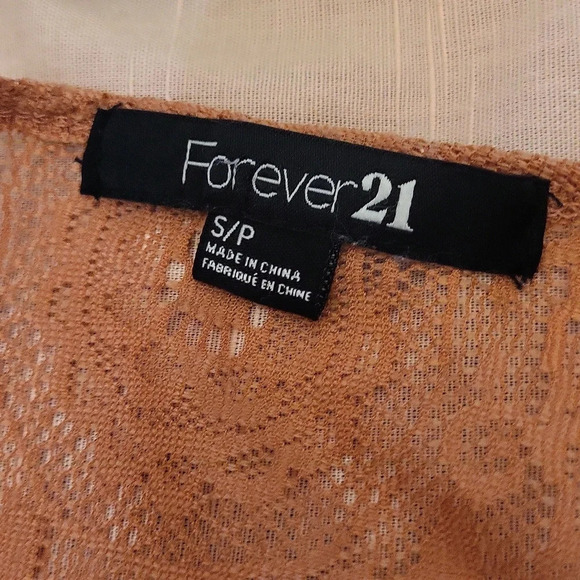 Boho Floral Print Salmon Pink Fringe - Picture 3 of 4